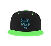 GQWJKSZ Cappello Regolabile per Uomo Donna, all You Need Love And a Dog Berretto da Baseball Hip-Hop Unisex Cappelli papà Camionista