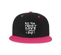 GQWJKSZ Cappello Regolabile per Uomo Donna, all You Need Love And a Dog Berretto da Baseball Hip-Hop Unisex Cappelli papà Camionista