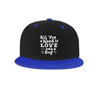 GQWJKSZ Cappello Regolabile per Uomo Donna, all You Need Love And a Dog Berretto da Baseball Hip-Hop Unisex Cappelli papà Camionista