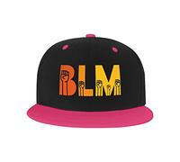 GQWJKSZ Cappello Regolabile per Uomo Donna, Black Lives Matters Fist Raised Unisex Hip Hop Baseball cap Trucker Dad Hats