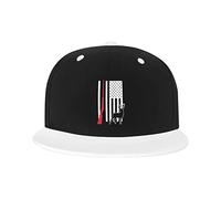GQWJKSZ Cappello Regolabile per Uomo Donna, Caccia Cervi Fucile Bandiera Unisex Berretto da Baseball Hip-Hop Cappelli papà Camionista