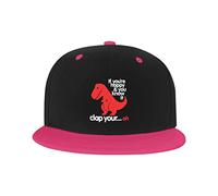 GQWJKSZ Cappello Regolabile per Uomo Donna, Clap Your Oh Sad T Rex Berretto da Baseball Hip-Hop Unisex Cappelli papà Camionista
