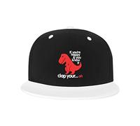 GQWJKSZ Cappello Regolabile per Uomo Donna, Clap Your Oh Sad T Rex Berretto da Baseball Hip-Hop Unisex Cappelli papà Camionista
