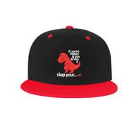 GQWJKSZ Cappello Regolabile per Uomo Donna, Clap Your Oh Sad T Rex Berretto da Baseball Hip-Hop Unisex Cappelli papà Camionista