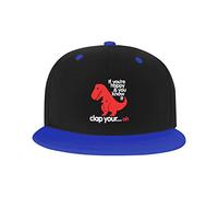 GQWJKSZ Cappello Regolabile per Uomo Donna, Clap Your Oh Sad T Rex Berretto da Baseball Hip-Hop Unisex Cappelli papà Camionista