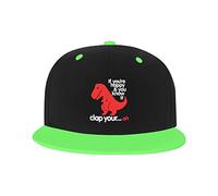 GQWJKSZ Cappello Regolabile per Uomo Donna, Clap Your Oh Sad T Rex Berretto da Baseball Hip-Hop Unisex Cappelli papà Camionista