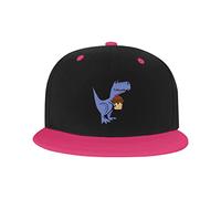 GQWJKSZ Cappello Regolabile per Uomo Donna, Dinosauri T Rex Che mangiano Cupcake Berretto da Baseball Hip-Hop Unisex Cappelli papà Camionista