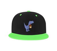 GQWJKSZ Cappello Regolabile per Uomo Donna, Dinosauri T Rex Che mangiano Cupcake Berretto da Baseball Hip-Hop Unisex Cappelli papà Camionista