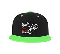 GQWJKSZ Cappello Regolabile per Uomo Donna, Faccio Le Mie acrobazie in Bici Berretto da Baseball Hip-Hop Unisex Cappelli papà Camionista