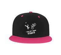 GQWJKSZ Cappello Regolabile per Uomo Donna, Faccio Le Mie acrobazie in Bici Berretto da Baseball Hip-Hop Unisex Cappelli papà Camionista