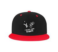 GQWJKSZ Cappello Regolabile per Uomo Donna, Faccio Le Mie acrobazie in Bici Berretto da Baseball Hip-Hop Unisex Cappelli papà Camionista