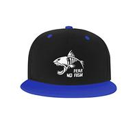 GQWJKSZ Cappello Regolabile per Uomo Donna, Fear No Fish Berretto da Baseball Hip-Hop Unisex Cappelli papà Camionista