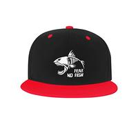 GQWJKSZ Cappello Regolabile per Uomo Donna, Fear No Fish Berretto da Baseball Hip-Hop Unisex Cappelli papà Camionista