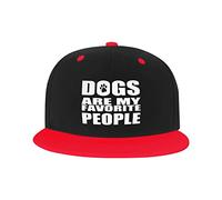 GQWJKSZ Cappello Regolabile per Uomo Donna, i Cani Sono Le Mie Persone preferite Berretto da Baseball Hip-Hop Unisex Cappelli papà Camionista