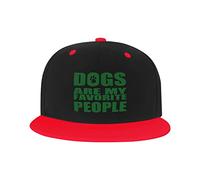 GQWJKSZ Cappello Regolabile per Uomo Donna, i Cani Sono Le Mie Persone preferite Berretto da Baseball Hip-Hop Unisex Cappelli papà Camionista