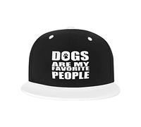 GQWJKSZ Cappello Regolabile per Uomo Donna, i Cani Sono Le Mie Persone preferite Berretto da Baseball Hip-Hop Unisex Cappelli papà Camionista