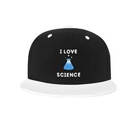 GQWJKSZ Cappello Regolabile per Uomo Donna, I Love Science andUnisex Hip Hop Baseball cap Trucker Dad Hats
