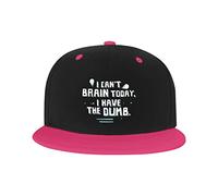 GQWJKSZ Cappello Regolabile per Uomo Donna, Non riesco a Pensare Oggi, Ho Il Berretto da Baseball Hip-Hop Unisex Stupido Cappelli papà Camionista