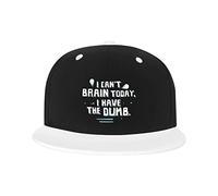 GQWJKSZ Cappello Regolabile per Uomo Donna, Non riesco a Pensare Oggi, Ho Il Berretto da Baseball Hip-Hop Unisex Stupido Cappelli papà Camionista
