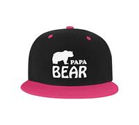 GQWJKSZ Cappello Regolabile per Uomo Donna, papà Orso Unisex Berretto da Baseball Hip-Hop Cappelli papà Camionista
