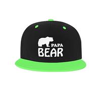 GQWJKSZ Cappello Regolabile per Uomo Donna, papà Orso Unisex Berretto da Baseball Hip-Hop Cappelli papà Camionista