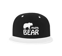 GQWJKSZ Cappello Regolabile per Uomo Donna, papà Orso Unisex Berretto da Baseball Hip-Hop Cappelli papà Camionista