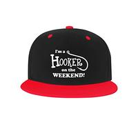 GQWJKSZ Cappello Regolabile per Uomo Donna, Sono Una prostituta nel fine Settimana Cappellino da Baseball Unisex Hip-Hop Trucker Dad Hats