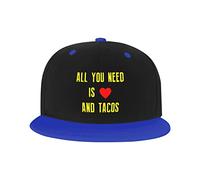 GQWJKSZ Cappello Regolabile per Uomo Donna, You Need Love And Tacos Berretto da Baseball Hip-Hop Unisex Cappelli papà Camionista