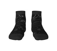 GQWJKSZ Casual Novità Calzini da equipaggio 12 pollici Horror Skull And Bones Full Print Jogging Running Fitness Sport Yoga Gym Fashion Calzino per uomo Donna Ragazza Ragazzo