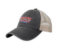 GQWJKSZ Charlie Kirk, Vero Eroe Americano, riposa in Pace, Cappello da Camionista, Cappellino da papà Vintage, Regolabile, Uomo e Don
