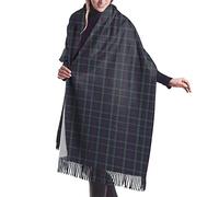 GQWJKSZ Clan Kirkcaldy Tartan da donna lungo e largo Clan Macfarlane rosso artefatto tartan cashmere sensazione scialle avvolgente sciarpa calda invernale 77x27 pollici