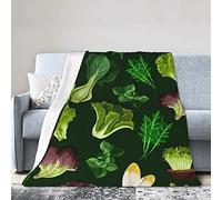 GQWJKSZ Colorful and Various Vegetables Flannel Blanket Ultra Soft Micro Fleece Throw Blankets Warm Air Conditioning Lightweight Bedding for Sofa Chair All Season