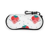 GQWJKSZ Custodia per occhiali, Fresh Spring White Pink s Narcissus Occhiali da sole Custodia per occhiali da