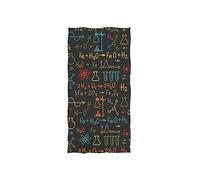 GQWJKSZ Doodle School Education Asciugamano da bagno Face Gym Spa Asciugamano