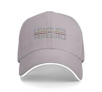 GQWJKSZ Io STO con Il Cappello Venezuela Venezuela Cappelli da Golf Resistenti per Uomo e Donna Cappellini da papà