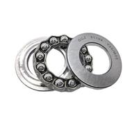 GQZ Bearing 51104 Cuscinetto rigido assiale a sfere 20x35x10mm Axial Ball Thrust Bearing cuscinetto a sfere assiale, cuscinetto assiale piatto convesso Peso 0.037kg |51104