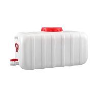 GQZJY Tanica con Rubinetto Campeggio Grande capacità tanica per Acqua Quadrata plastica Serbatoio per Acqua Potabile per Roulotte Camper Campeggio(Size:80L)