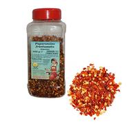 GR 400 PEPERONCINO FRANTUMATO IN DISPENSER PER INSAPORIRE CARNI FORMAGGI SALSE E SUGHI