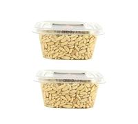 GR 400 (PZ 2 CONFEZIONI DA 200 GR) DI PINOLI SGUSCIATI IDEALI PER REALIZZARE PESTO DI BASILICO, SUGO E CONDIMENTO PER PASTA O SECONDI PIATTI