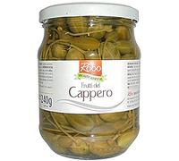 GR 540 FRUTTI DEL CAPPERO IN ACETO PICKLED CAPER BERRIES IN VASO DI VETRO