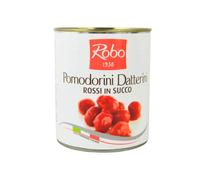 GR 800 POMODORINI DATTERINI ROSSI IN SUCCO POMODORINI DATTERINI INTERI IN SUCCO DI POMODORO PER TUTTE LE RICETTE