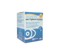 SALVIETTE PER IGIENE OCULARE 20 Pezzi Sterili Monouso