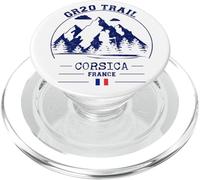 GR20 Trail Corsica Francia Escursionismo Bandiera Francese Trekking PopSockets PopGrip per MagSafe
