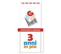 GR3V-500 Estensione di Garanzia 3 anni in più con massimale di copertura a 500 euro