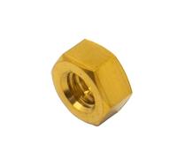 GR5 Titanium Alloy Hex Nut M4 M5 M6 M8 for Bike Motorcycle Car Boat Accessory Parts(Gold,M4)