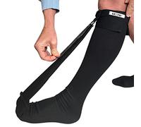 gr8ful® Calzettoni da notte per fascite plantare,Calze a compressione dorsale per tendinite di Achille e trattamento fascite plantare,Fornisce un tratto delicato durante la notte,Leggeri,Nero (l/xl)