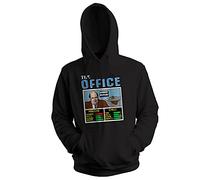 GR8Shop Aaron Rodgers The Office Kevin Chili Kevin Malone Chilli Felpa con Cappuccio Unisex Nera Size M