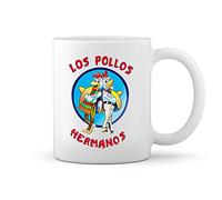 GR8Shop Breaking Bad Los Pollos Hermanos Bianco tazza di caffè Mug