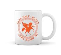 GR8Shop Camp Half Blood_Ny Fun Lustige Trend Bianco tazza di caffè Mug