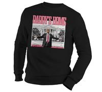 GR8Shop Fun Trump President 2024 Daddy's Home Felpa Unisex Nera Size L